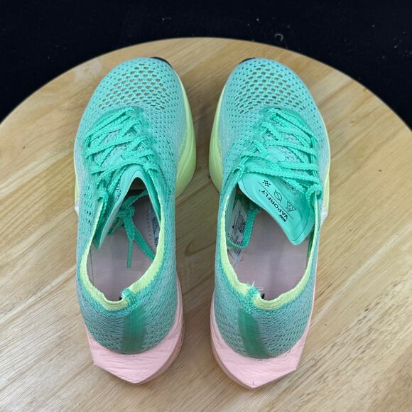Nike ZoomX Vaporfly Next% 3 Flyknit Mint Foam HQ3505-379 Women's Size 7 - Picture 8 of 10